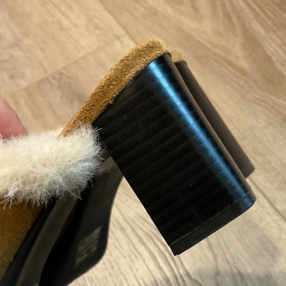 AEROSOLES  Mule  Heels Brown  Leather Lined Size 8 NWOT - Picture 3 of 9